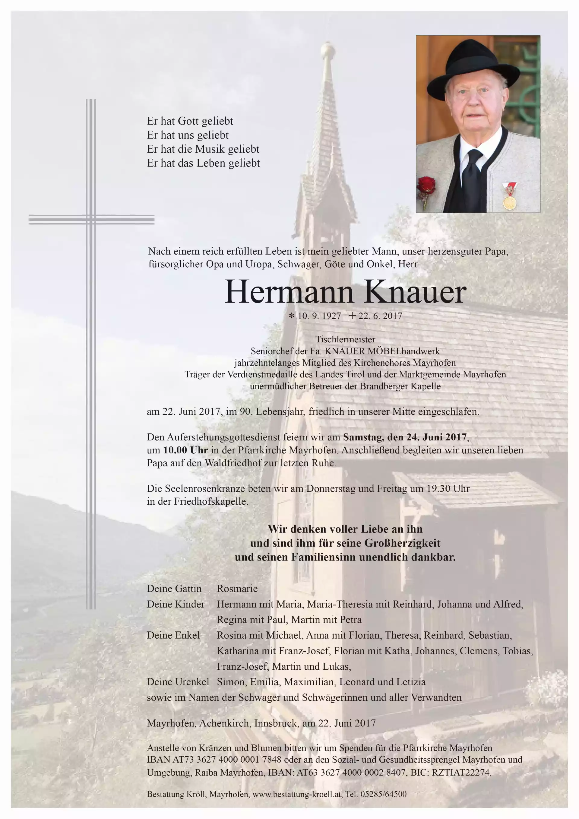Parte von Hermann Knauer